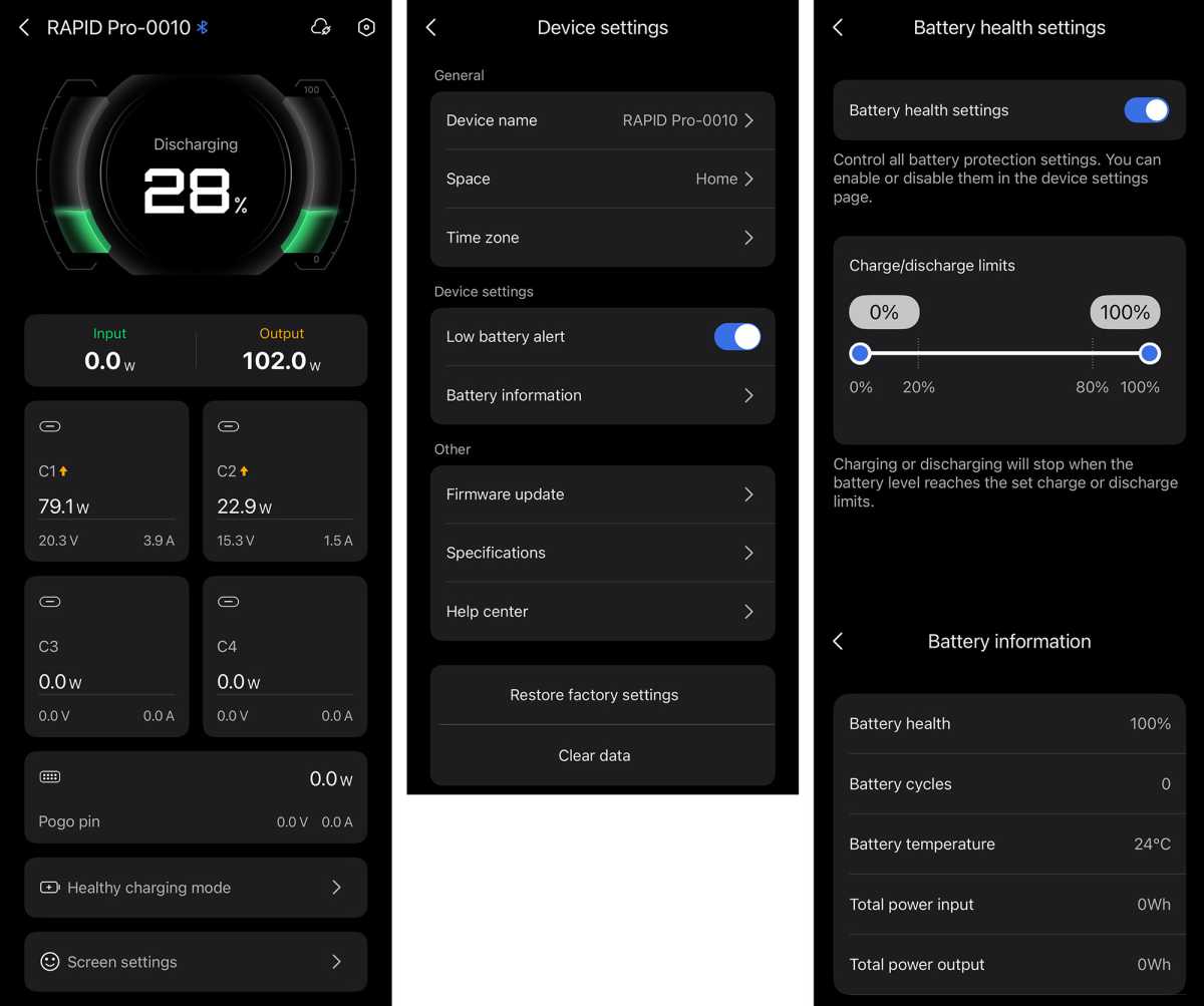 EcoFlow App for RAOID Pro Power Bank