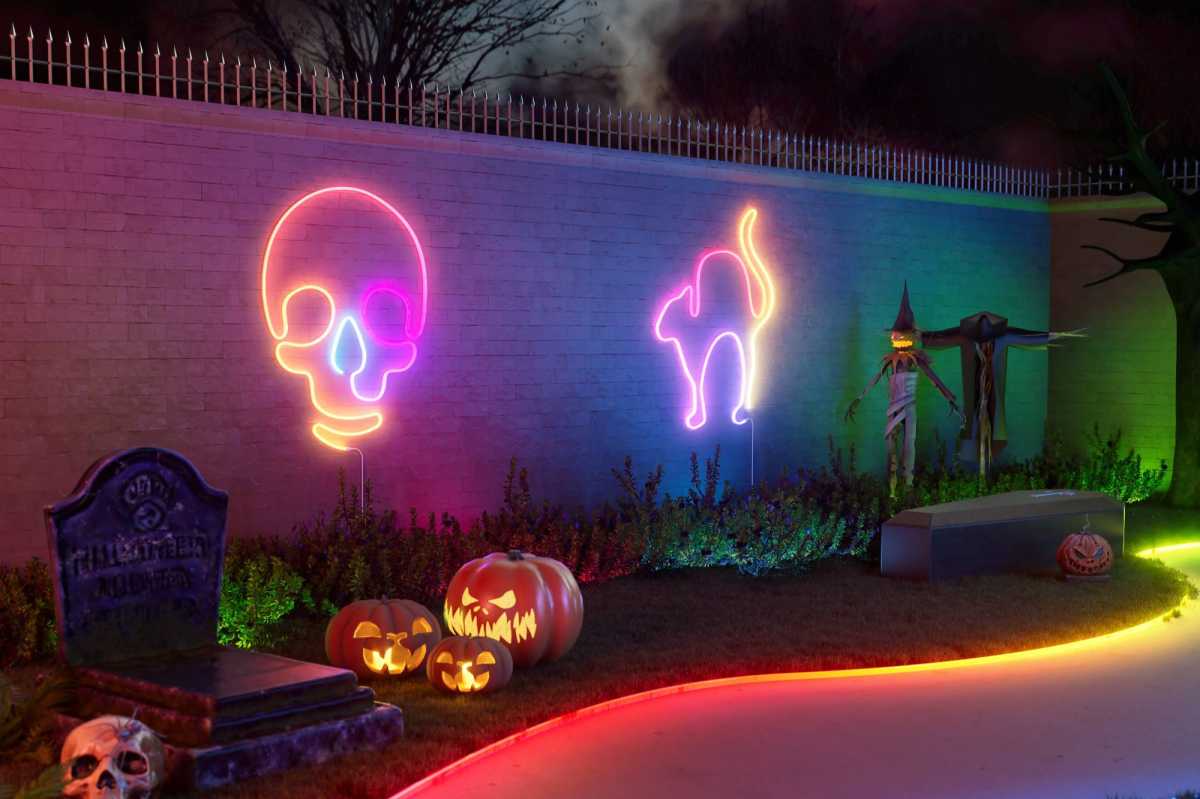 GE Lighting Outdoor Light Strips Halloween