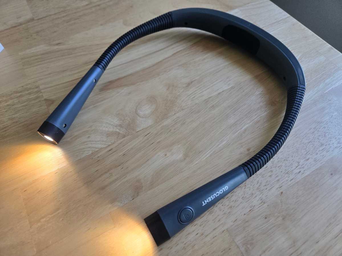 Glocusent book reading light on