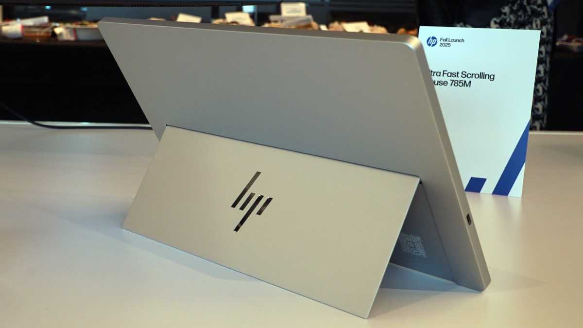 HP ultrawide HP pro portable monitor 14 1