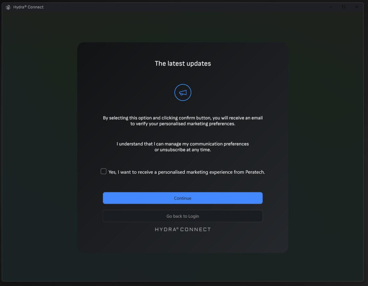 Hyper marketing email