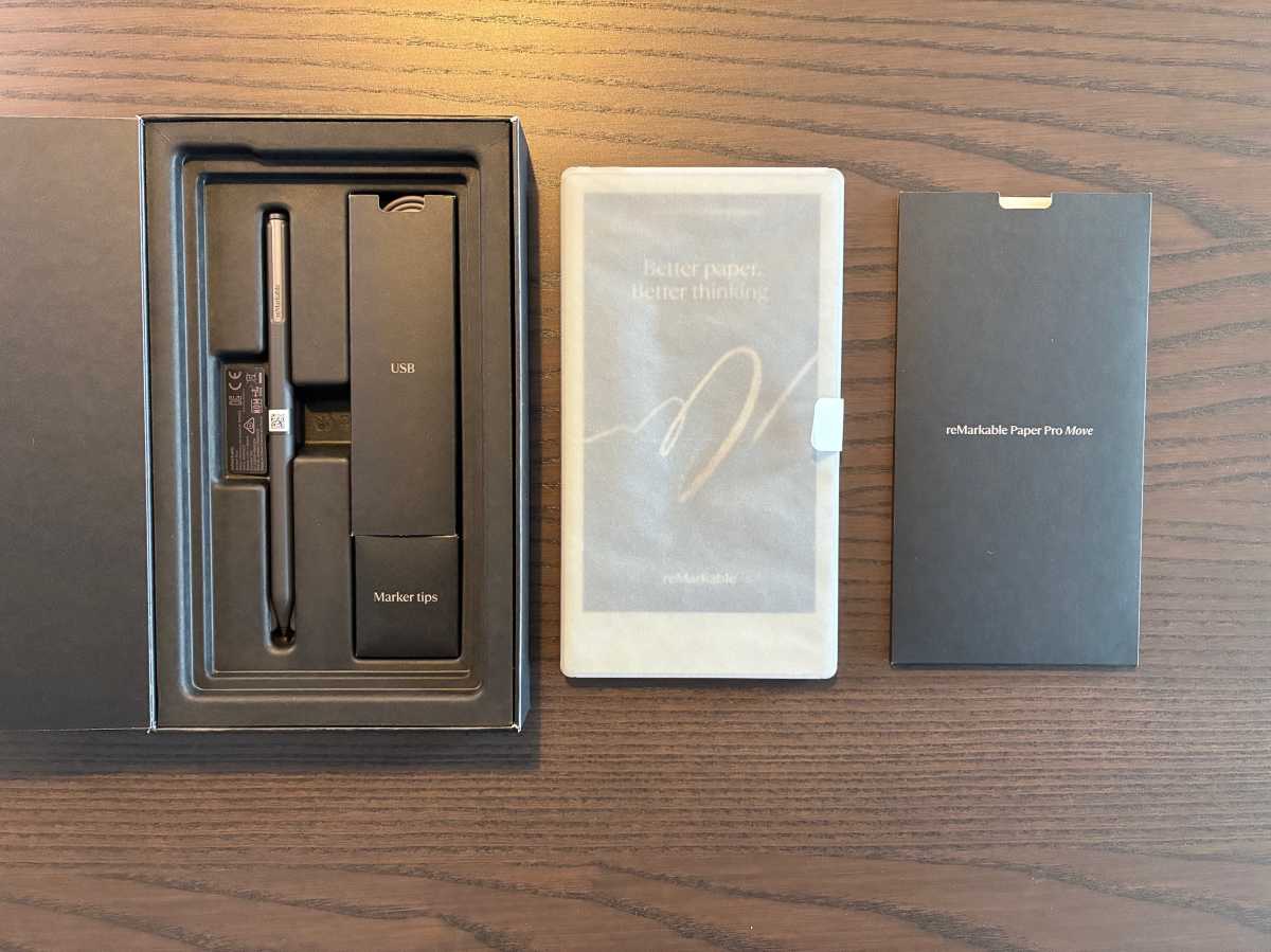 Remarkable Paper Pro Move: Unboxing