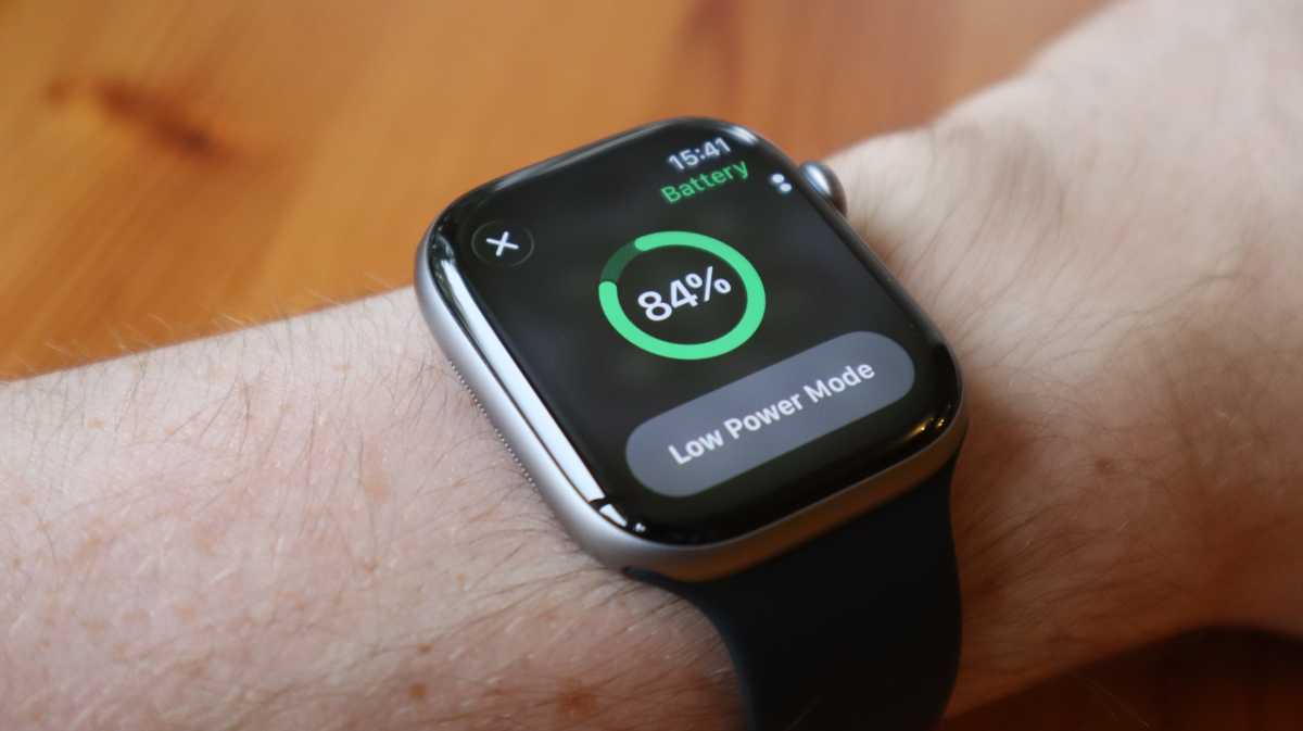 Battery life on the Apple Watch Series 11
