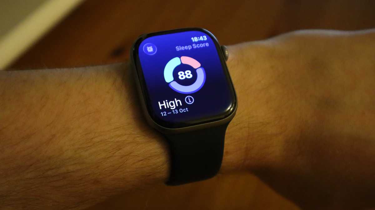 Sleep Score on the Apple Watch Series 11