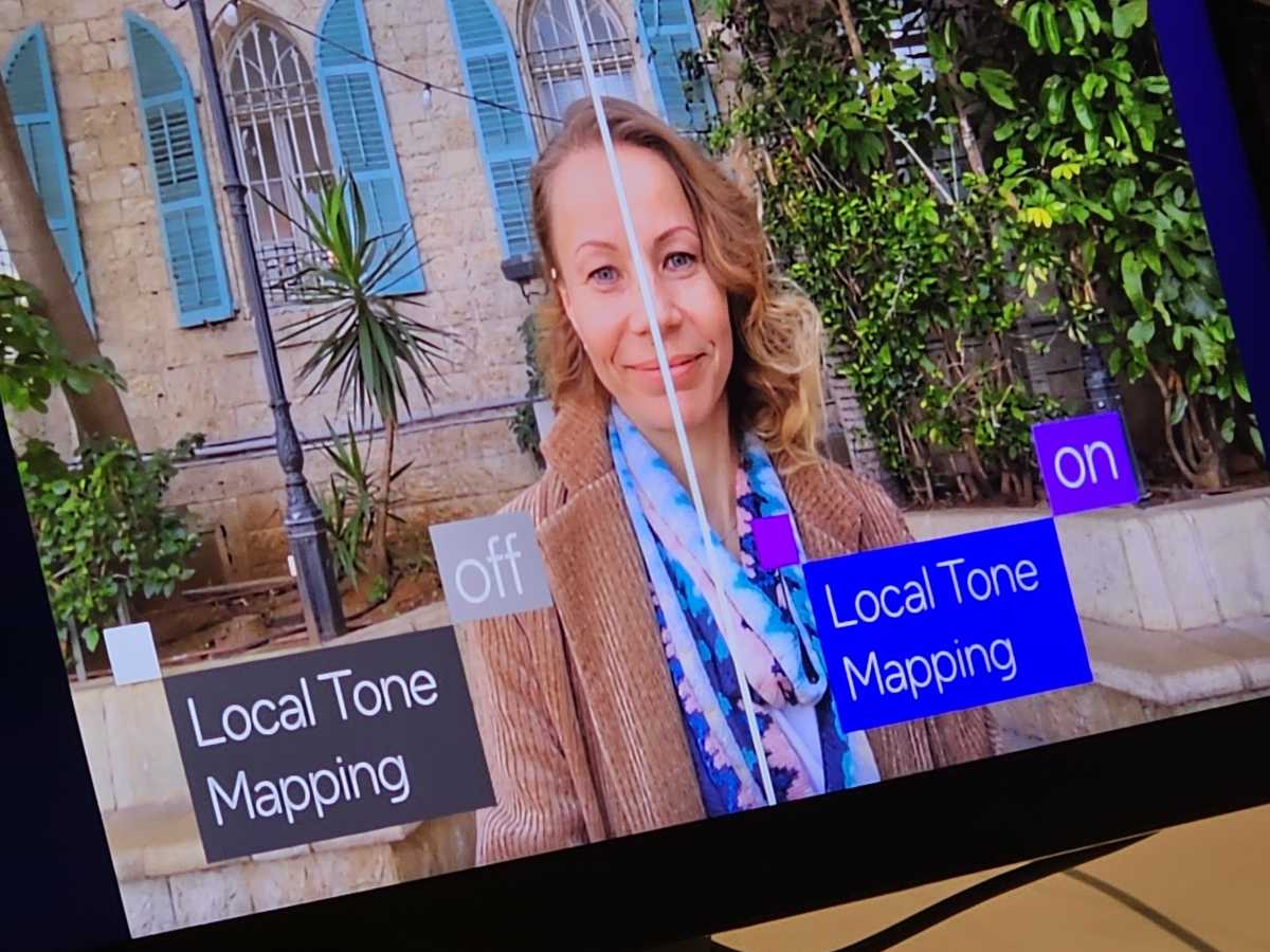 Intel IPU local tone mapping