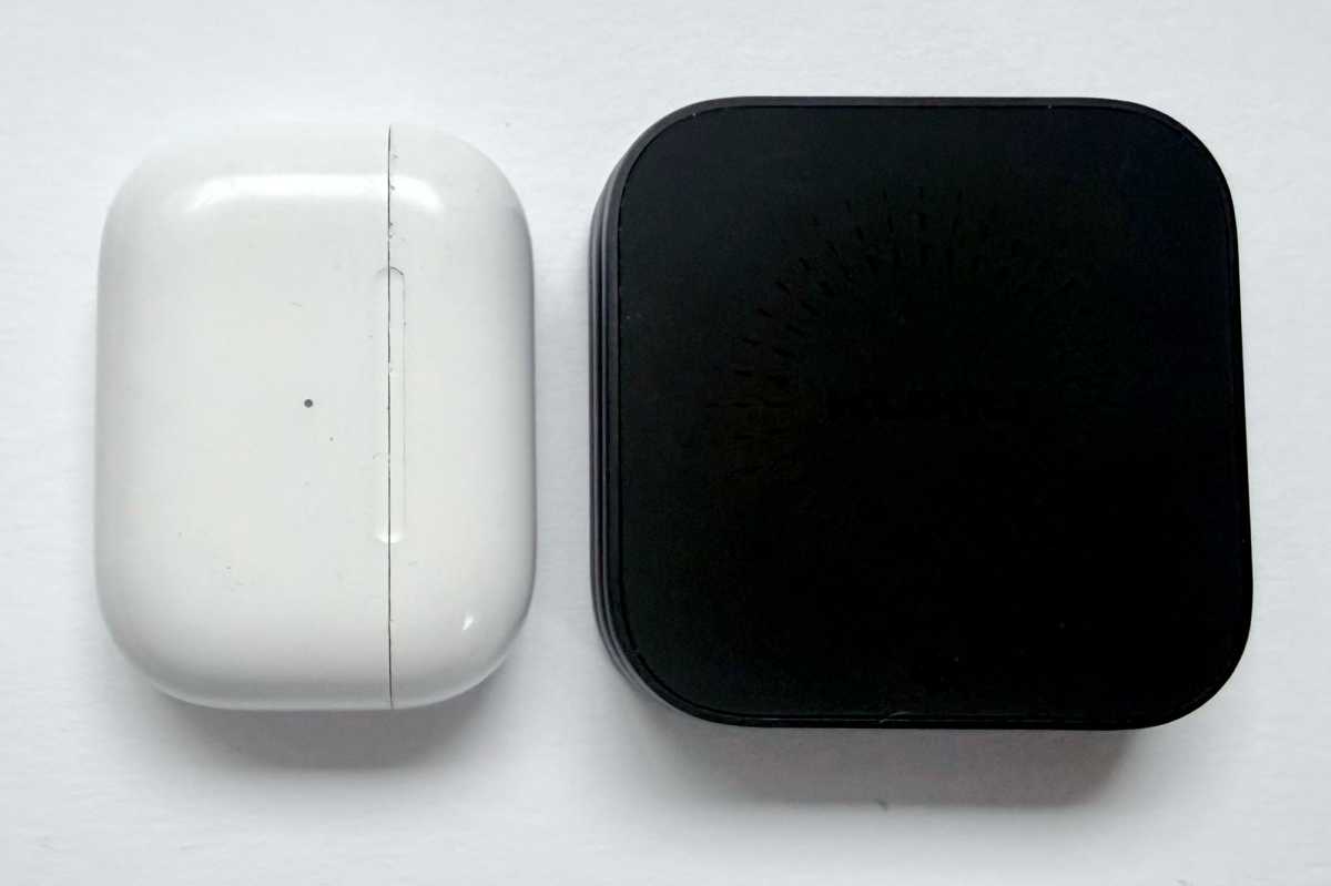 Estación de carga inalámbrica Kuxiu X40 Turbo de 25 W con estuche para AirPods