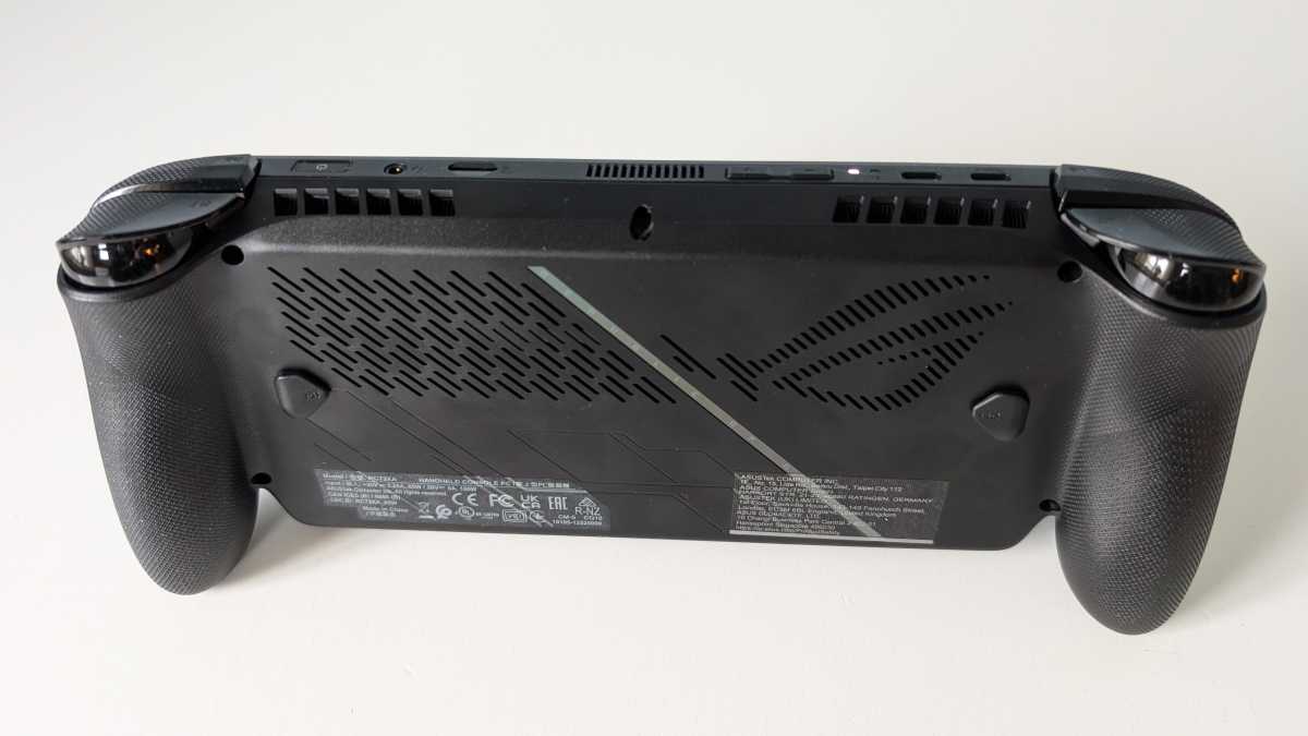 ROG Xbox Ally X baksida