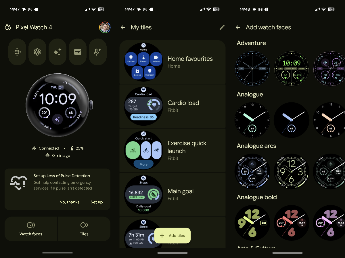 Pixel Watch 4 app