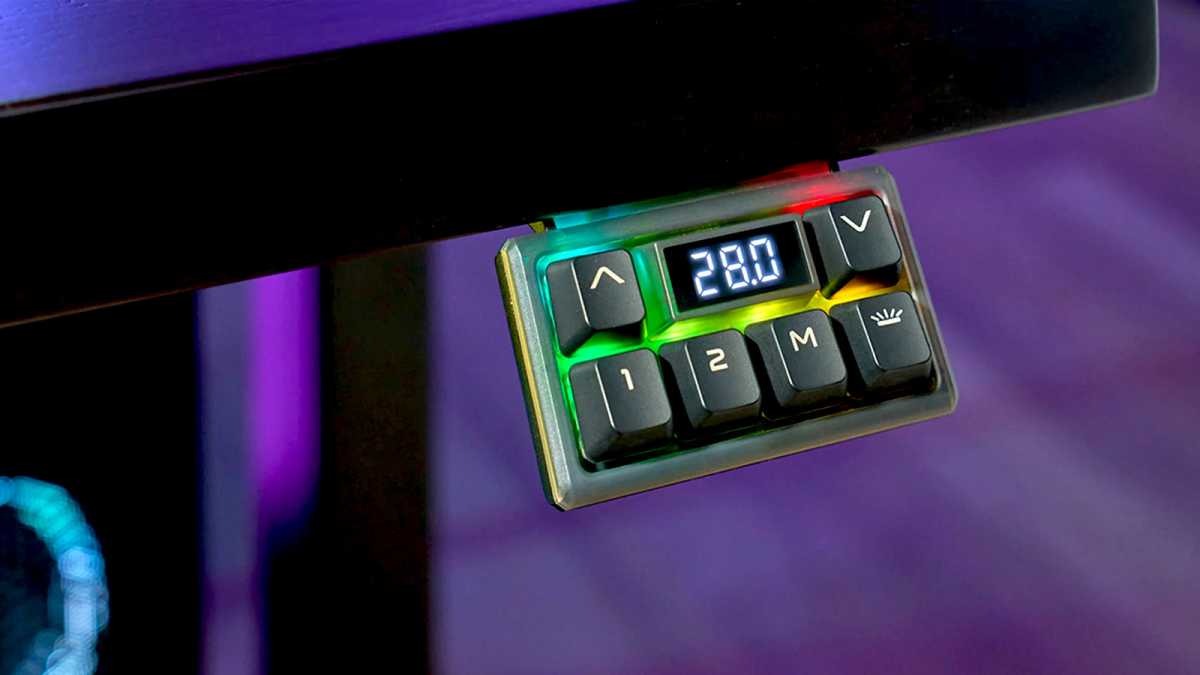 Ridiculous standing desk accessory Uplift mini keypad