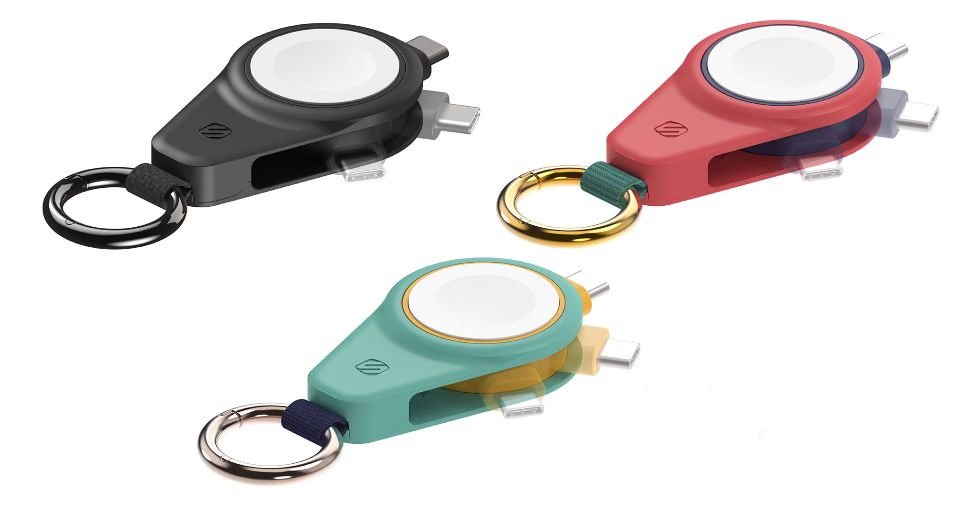 Scosche WatchIt Keychain – Simple portable Apple Watch charger