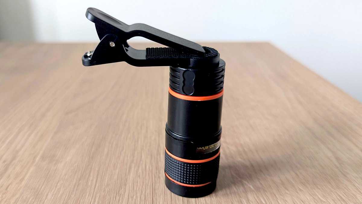 Sevenka smartphone telescope addon joined