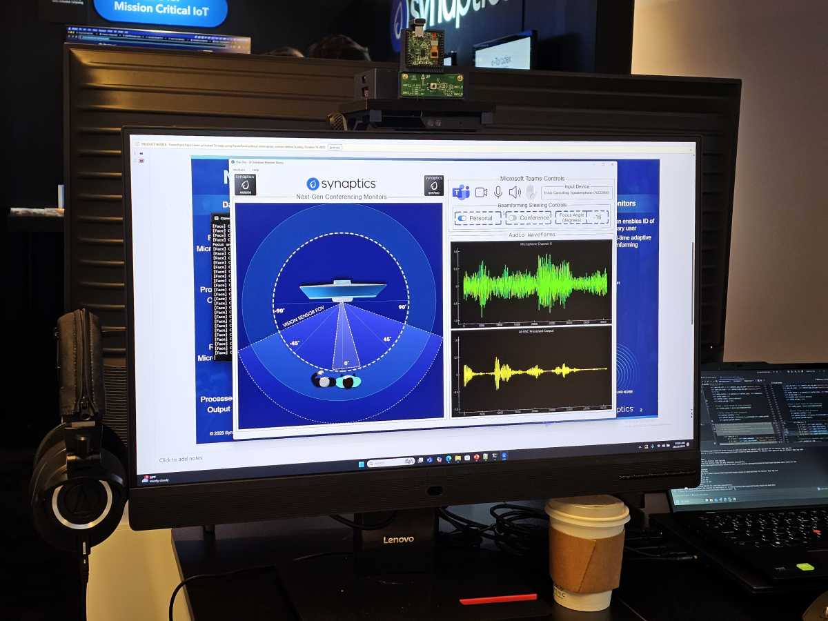 Synaptics audio filtering