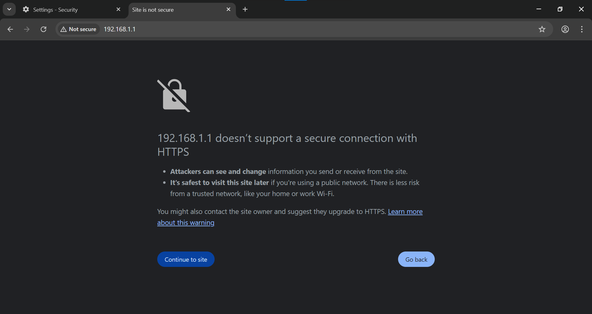 Chrome のバグ警告 https