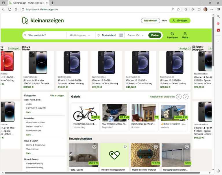 Sitemapcdatahttpautocellcare1comebay Kleinanzeigen Forchheimnull