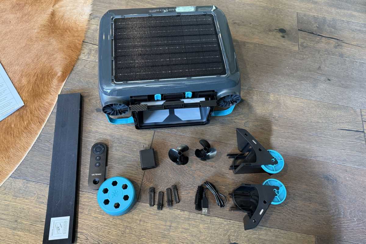 Ultenic S1 Pool Skimmer out of the box