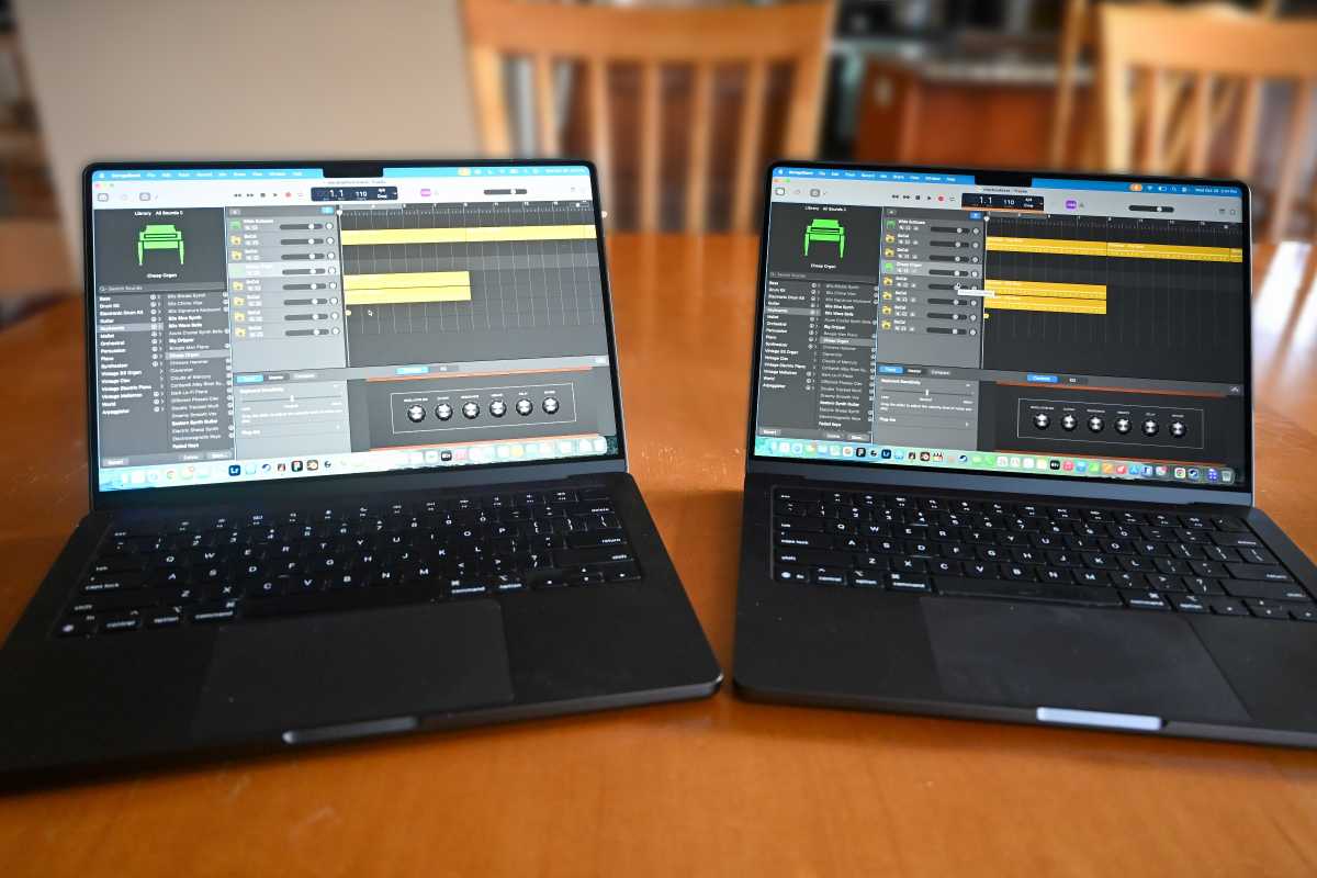 M4 M5 MacBook Pro GarageBand