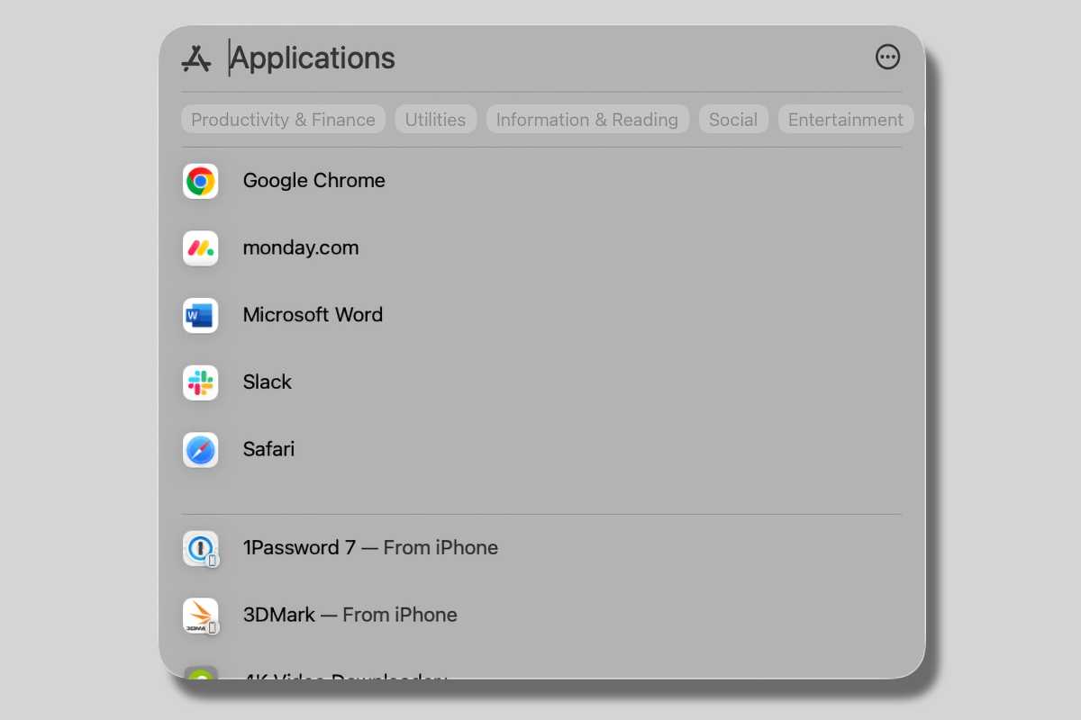 macOS Tahoe Apps