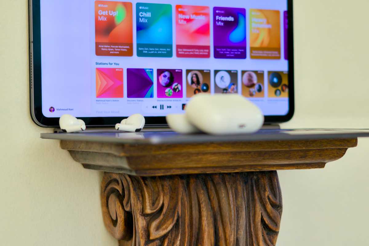 iPad Apple Música AirPods