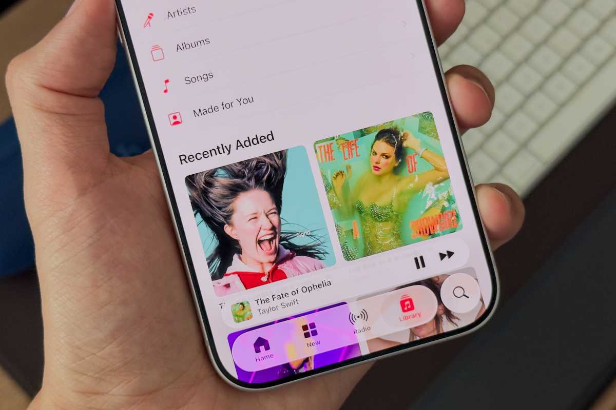 Apple Music in iOS 26