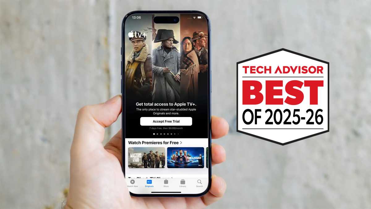 Apple TV third best streaming service tech advisor