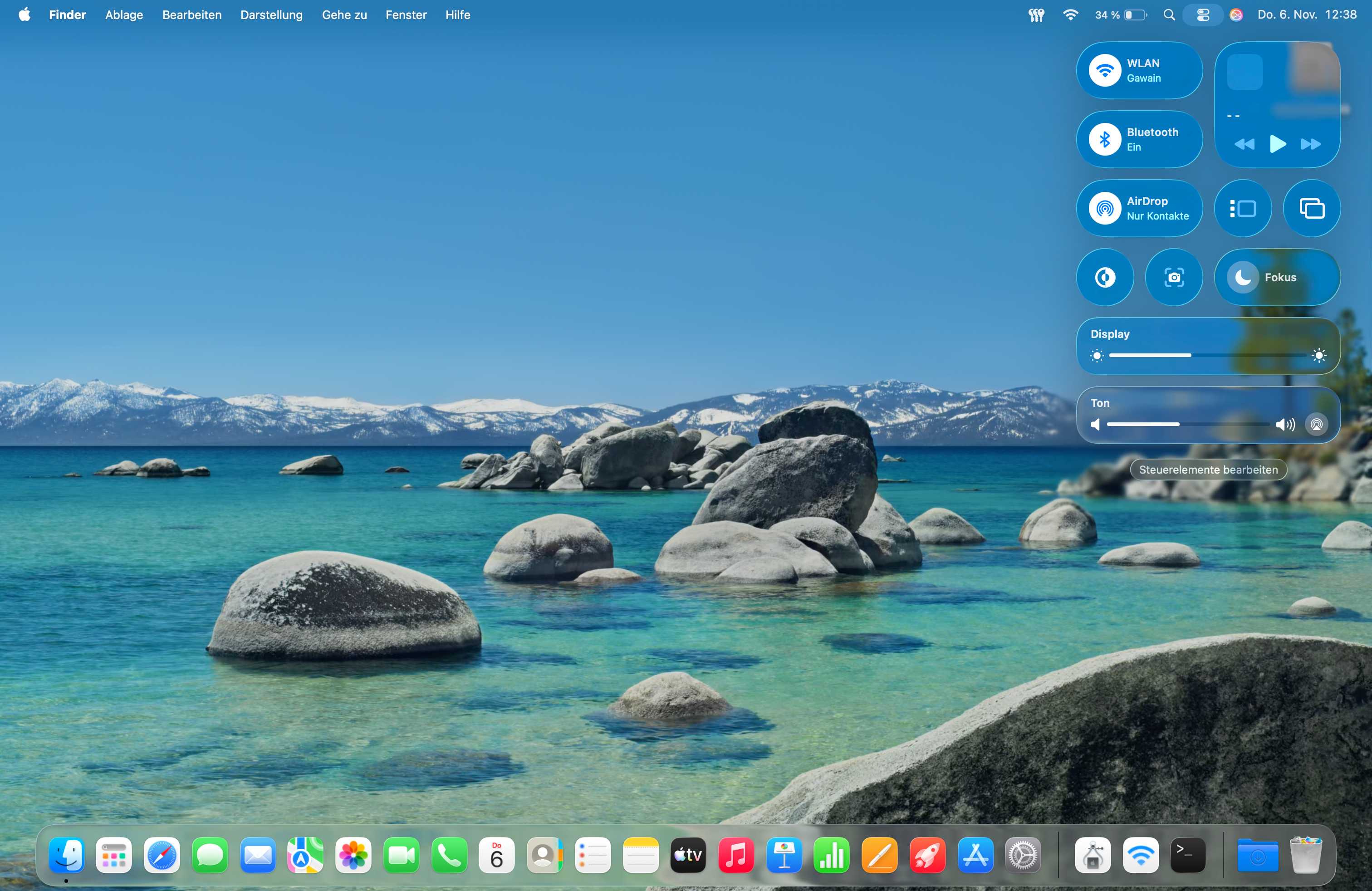 Schreibtisch macOS Tahoe