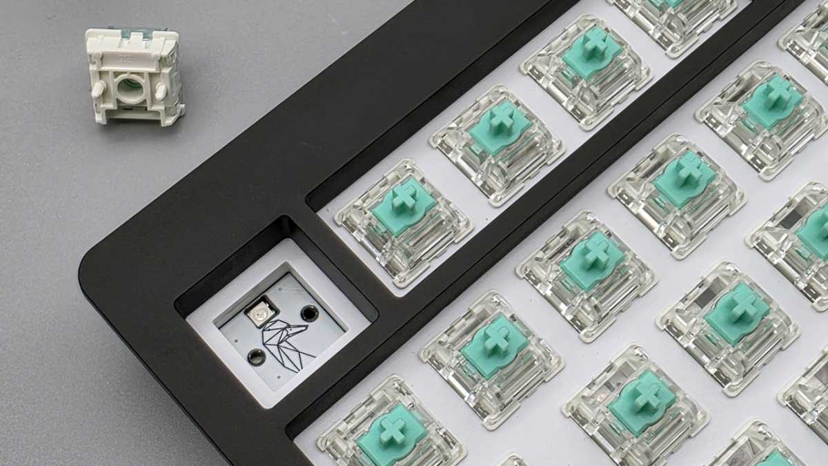 Hot-Swap-Funktionalität der Wooting 80HE