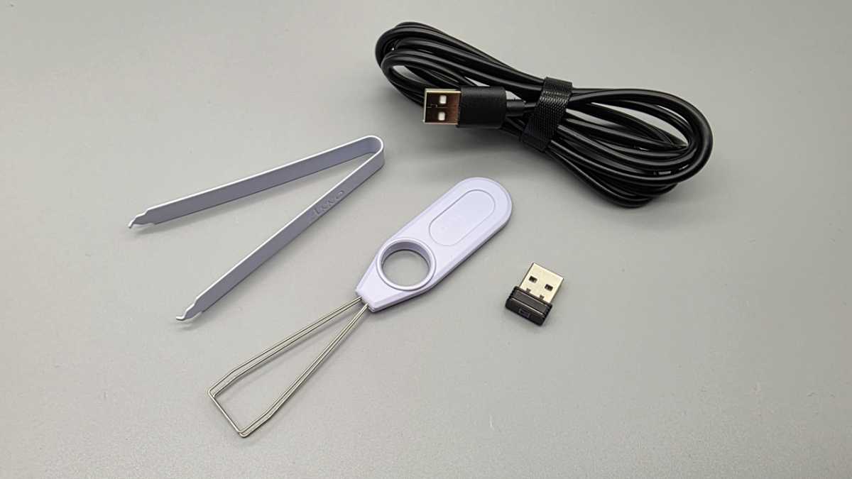 Lieferumfang der Monsgeek FUN60 Ultra