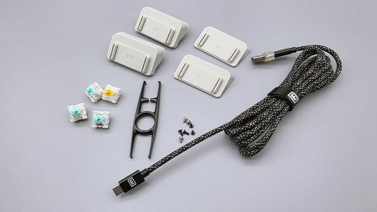 Lieferumfang der Wooting 80HE