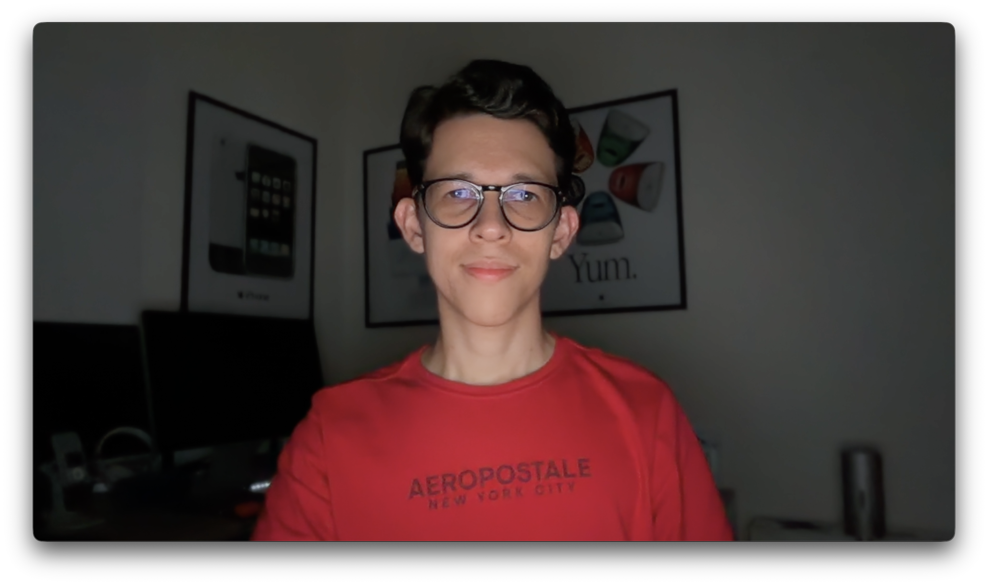 Mac Edge Light con poca luz