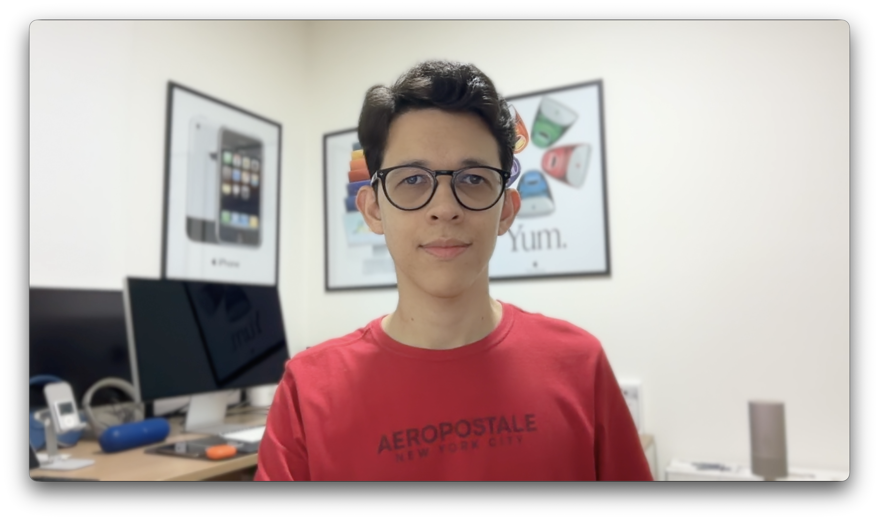 Luz de borde de Mac encendida