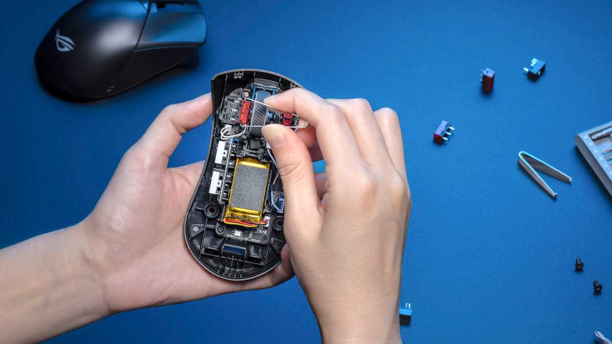 Austausch der Mausschalter