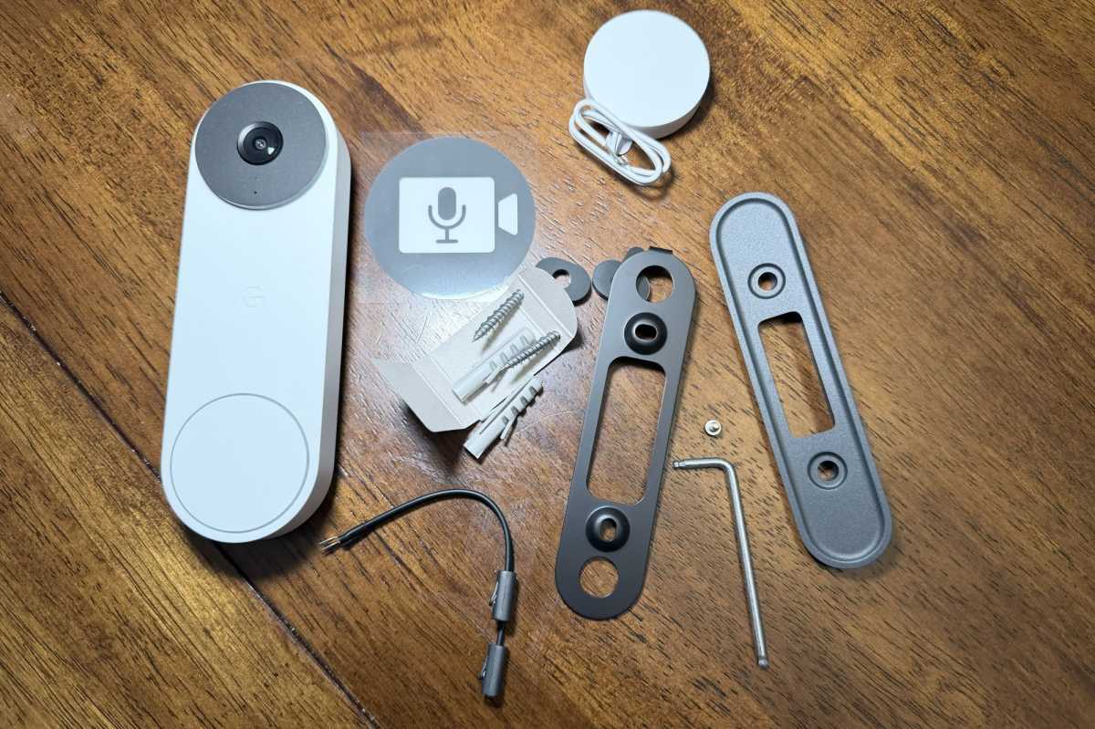 Nest Video Doorbell wired 3rd gen out of the box