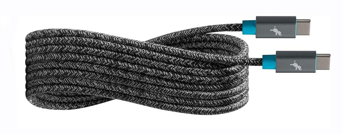 Nimble PowerKnit USB-C to USB-C – Best long recycled USB-C cable