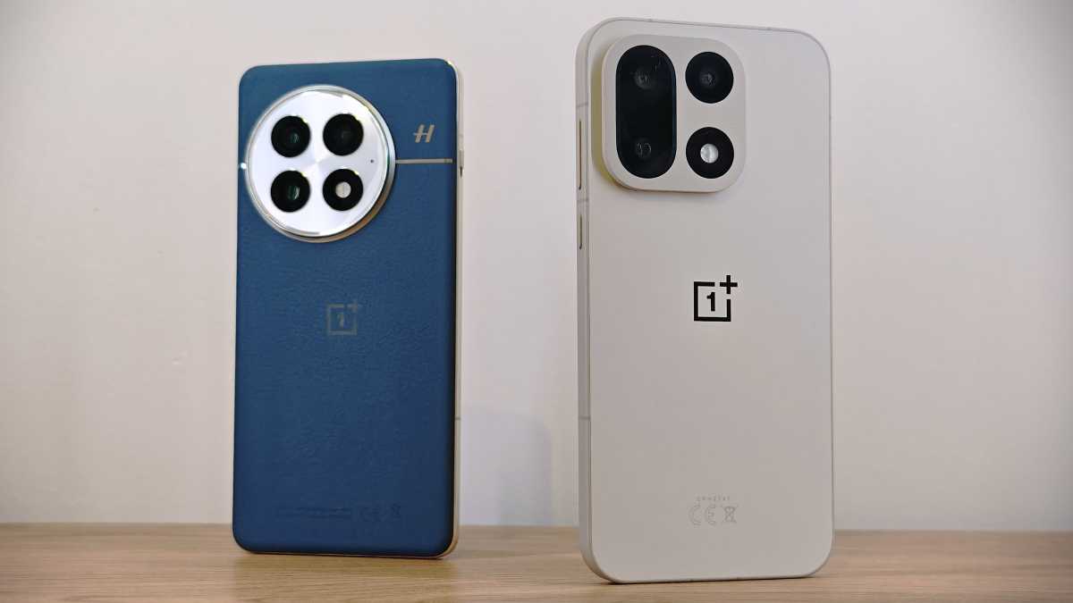 Comparison of OnePlus 13 and 15 models