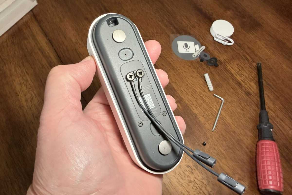 Pigtail atttached to Nest Video Doorbell wired 3rd gen