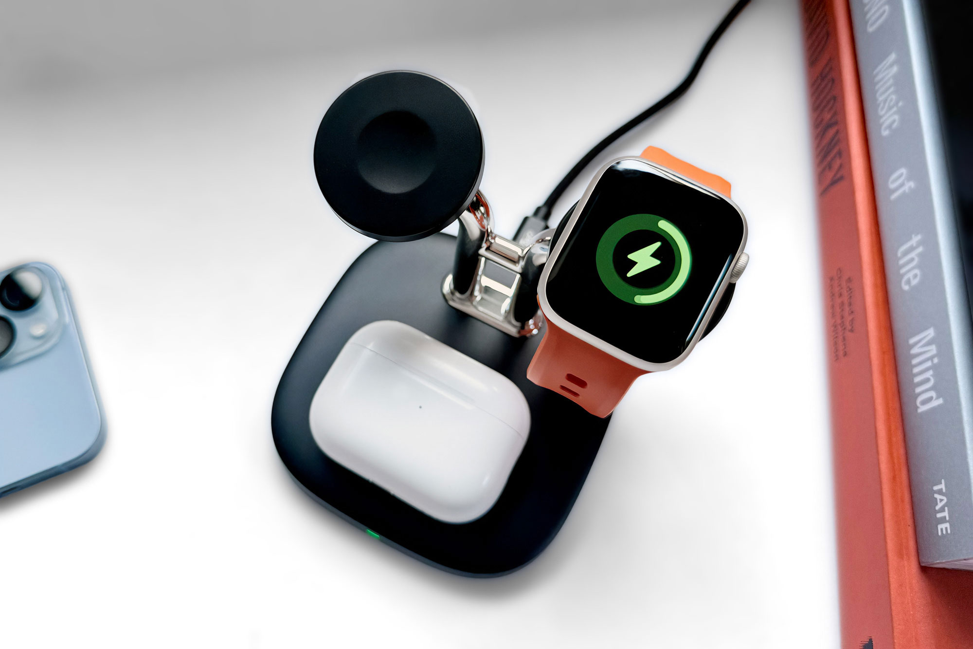 SwanScout Dual Watch Wireless Charger – Dual Apple Watch charging stand