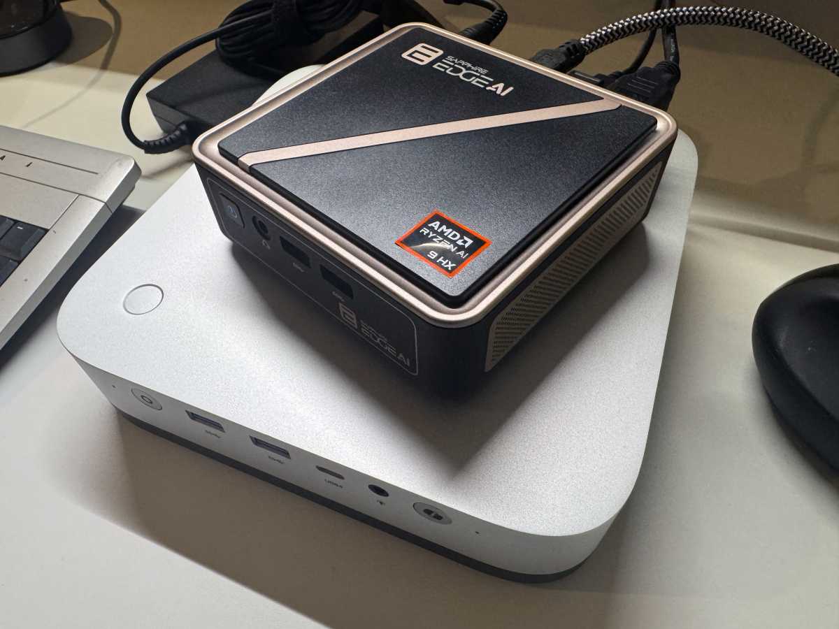 Test SAPPHIRE EDGE AI 370 - Vergleich Minisforum X1 Pro