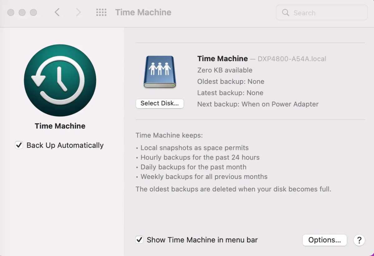 Ugreen NAS DH Backup Time Machine