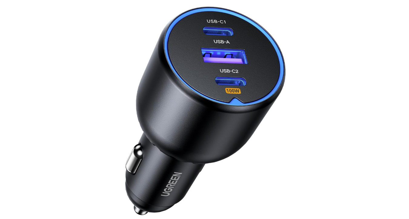 Ugreen 130W USB-C Car Charger – Powerful in-car charger