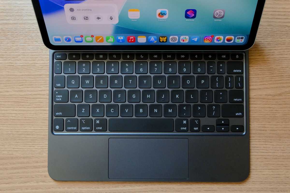 iPad with Magic Keyboard