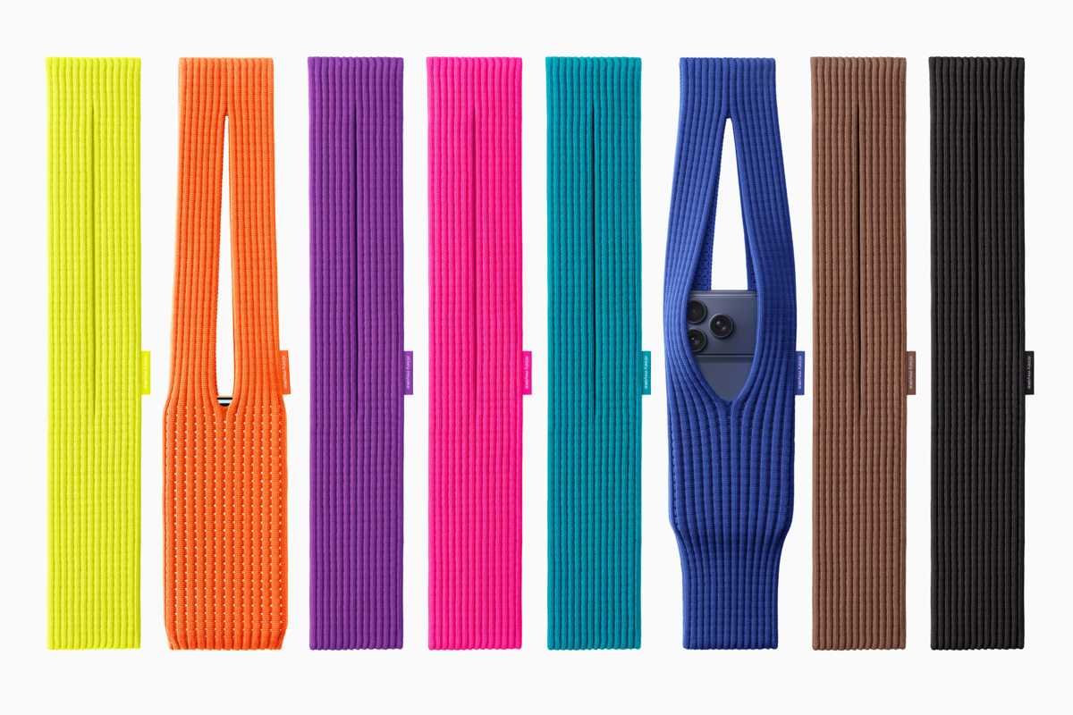 iPhone Pocket in eight colors