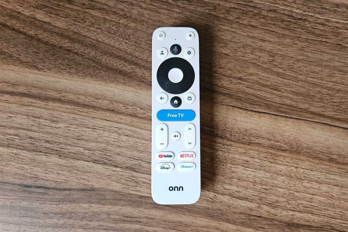 Walmart Onn 4K Plus remote