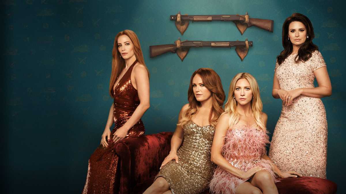 The Hunting Wives cast. ITVX