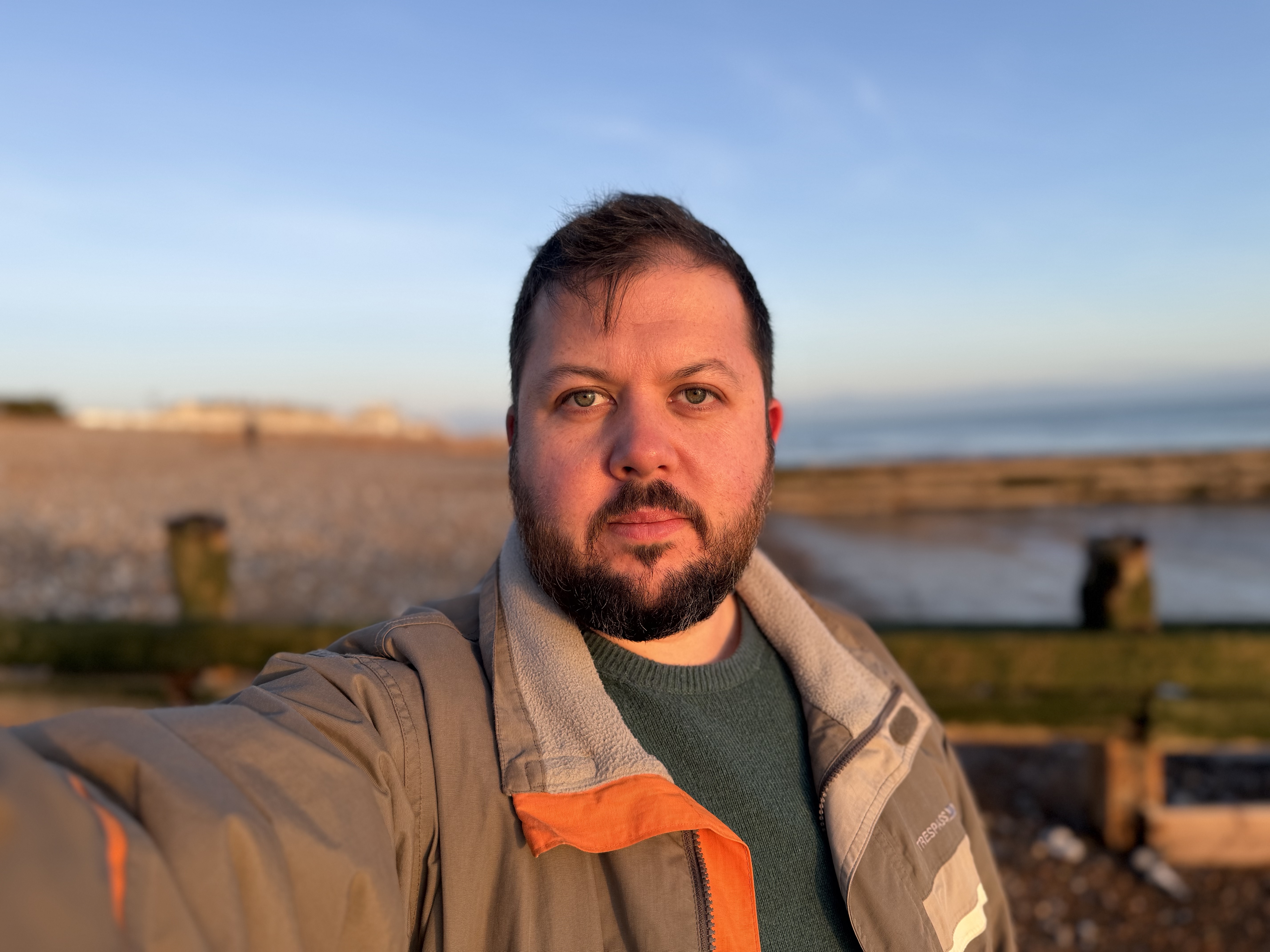 Apple iPhone 17 Pro camera sample selfie portrait mode main camera