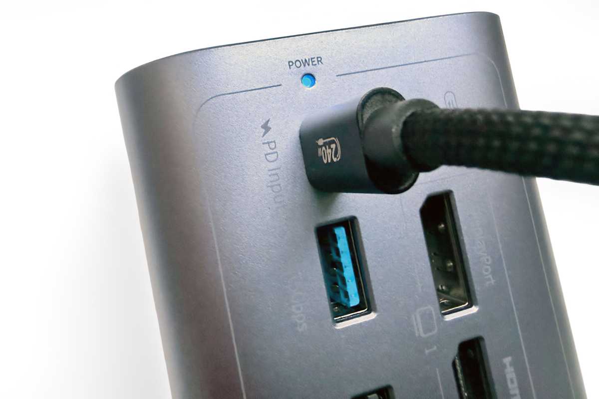 Baseus Nomos Mac Air NU1 Spacemate 12 en 1 estación de acoplamiento de alimentación