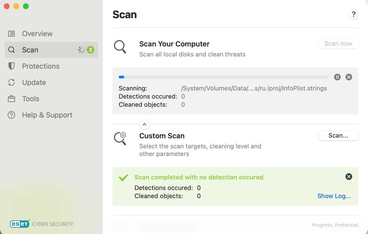 ESETPremium scan computer