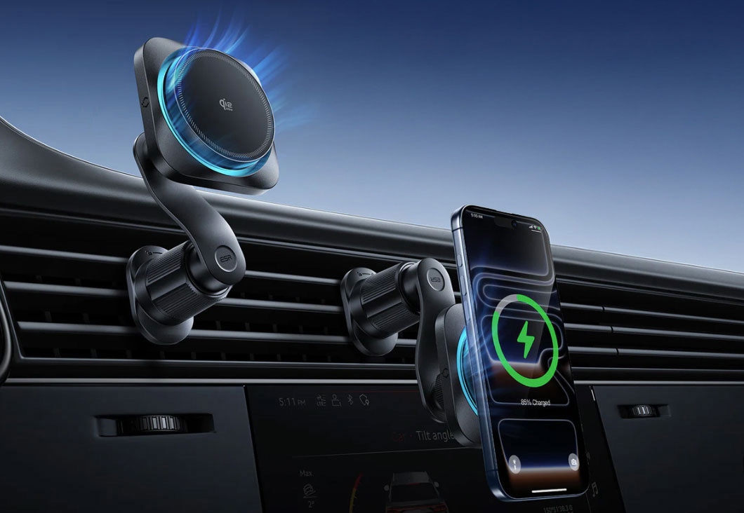 ESR OmniLock Magnetic Car Charger – Fast and stable in-car iPhone charger