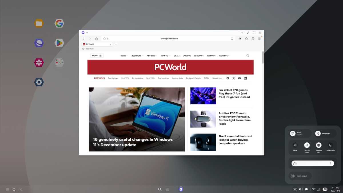 PCWorld Samsung DeX experience