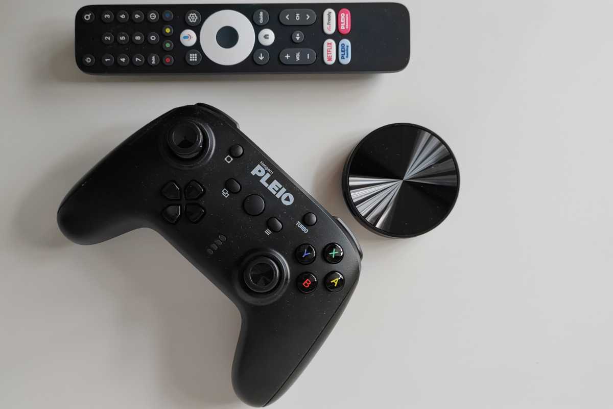 Pleio remote and joypad