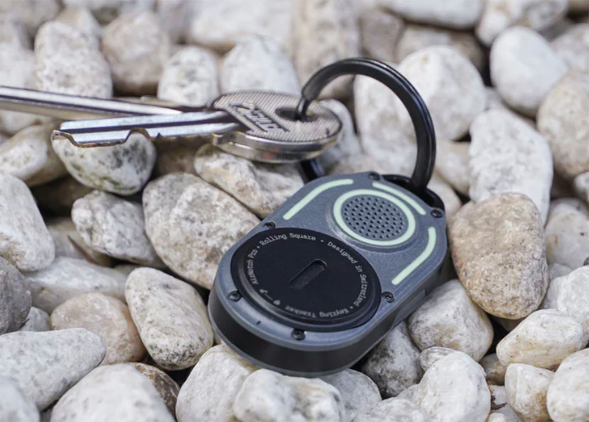 Rolling Square AirNotch Pro Dual – Loud keychain tracker